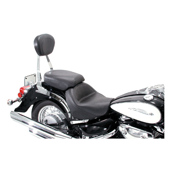 Mustang 2-p wide touring vintage seat plain black SEATS Mustang
