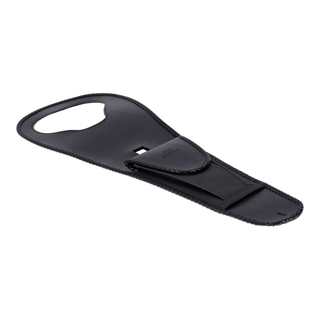 Mustang pouch tank bib plain black TANK COVERS Mustang