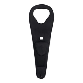 Mustang pouch tank bib plain black TANK COVERS Mustang