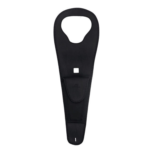 Mustang pouch tank bib plain black TANK COVERS Mustang