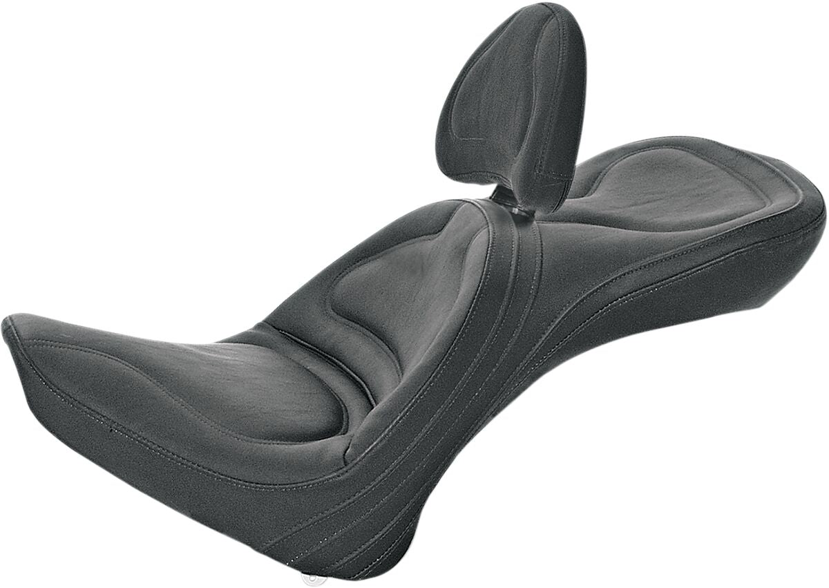 Saddlemen Explorer Ultimate Comfort Seat with Driver's Backrest - 00-06 Softail Seat Saddlemen