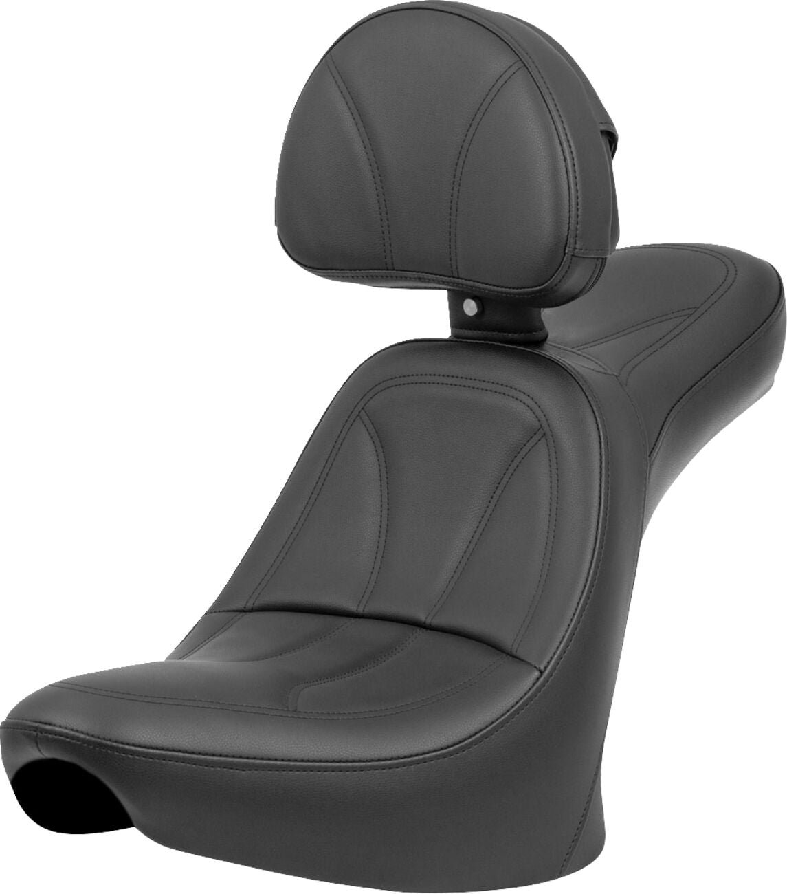 Saddlemen King Seat With Drive's Backrest - 00-07 Softail Seat Saddlemen