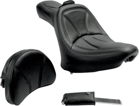 Saddlemen King Seat With Drive's Backrest - 00-07 Softail Seat Saddlemen