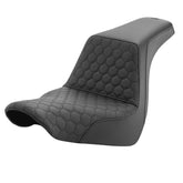 Step Up HC Seat - 18+ Softail Seat Saddlemen Black 18+ Low Rider FXLR/FXLRS/FXLRST & Sport Glide FLSB