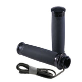 Avon MT Custom Contour heated grips black anodized GRIPS Avon Grips