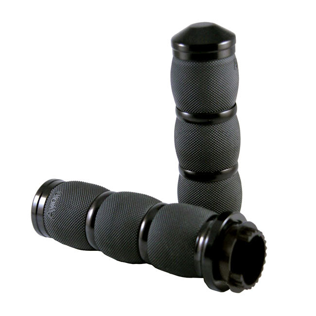 Avon MT Air Cushioned grips black anodized GRIPS Avon Grips
