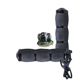 Avon MT Air Cushioned heated grips black anodized GRIPS Avon Grips