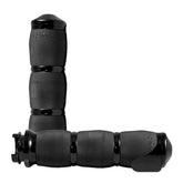 Avon MT Air Cushion grips black anodized, throttle assist GRIPS Avon Grips