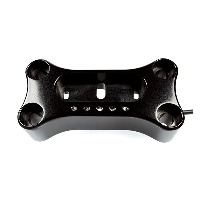 Motogadget, MSM handlebar top clamp. 22mm. Black HANDLEBAR TOP CLAMPS Motogadget