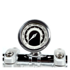 Motogadget, Tiny mount cup ''Streamline'' 22mm. Polished SPEEDO CUPS Motogadget