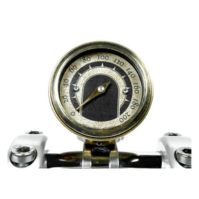 Motogadget, Tiny mount cup ''Vintage Brass'' 22mm. Black SPEEDO CUPS Motogadget