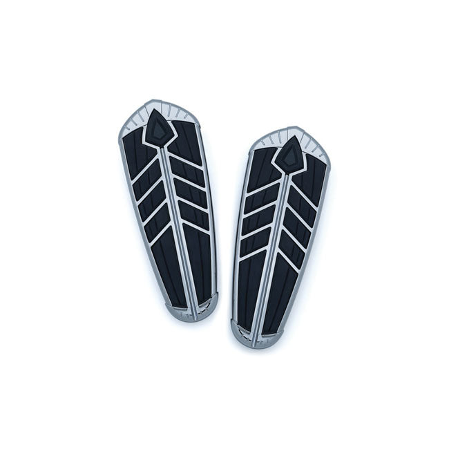 Kuryakyn, Spear driver floorboard inserts chrome FLOORBOARDS INSERTS Kuryakyn