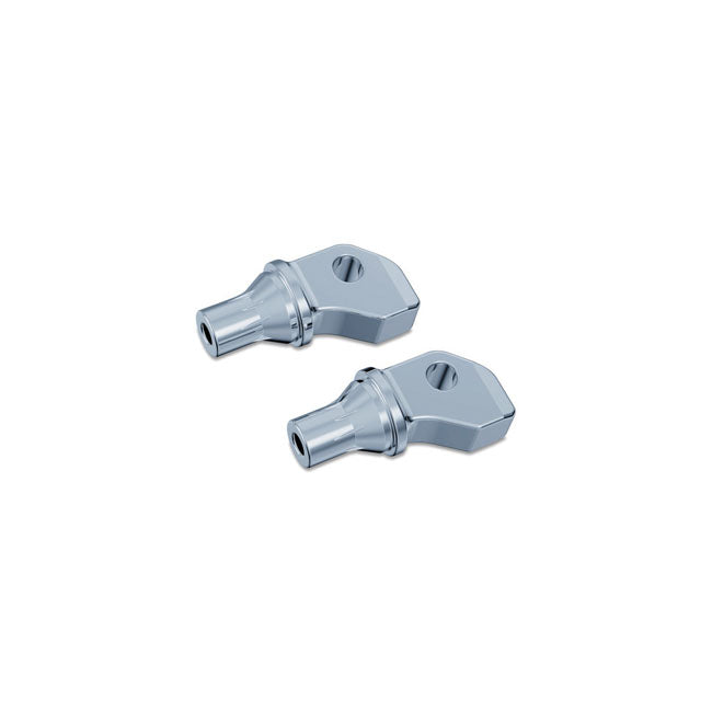 Kuryakyn, Tapered peg adapters chrome FOOTPEGS MOUNTS Kuryakyn