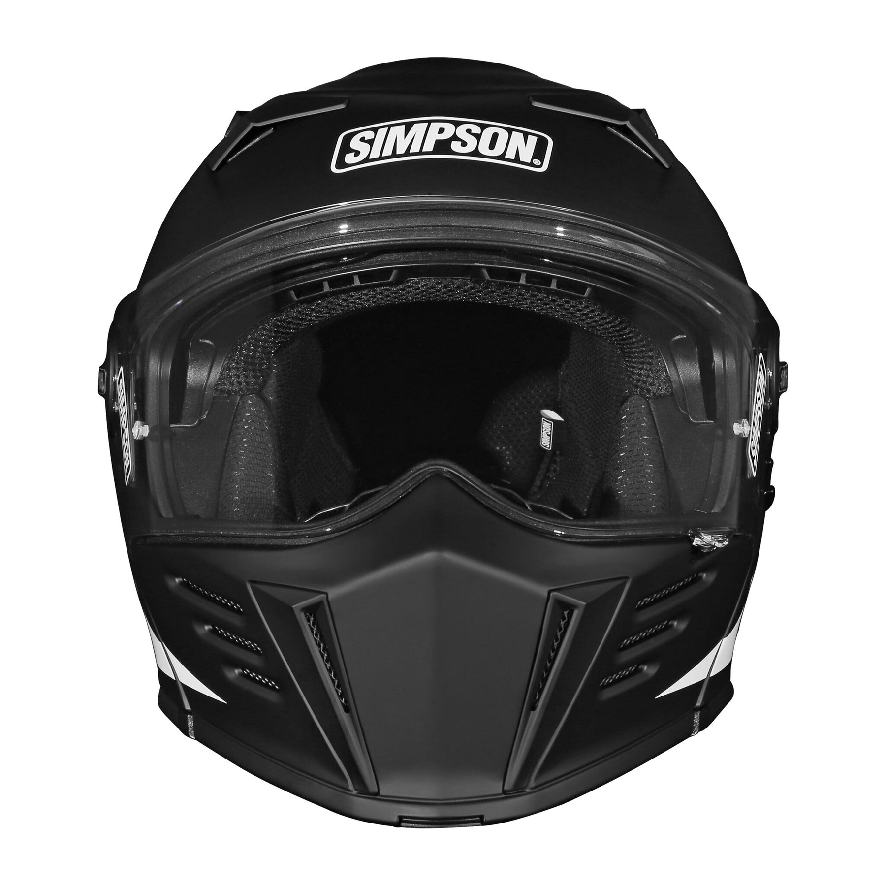 Simpson Helmets Darksome (Mod Bandit) Helmet, Hellfire Modular Helmet Simpson Helmets