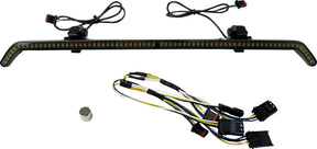 Center Fairing Vent Trim with Turn Signals - 23+ Touring Turn Signals Custom Dynamics