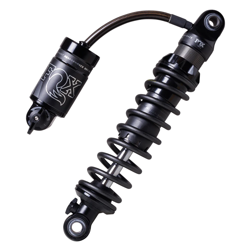 14" Shocks QS3-QSR Remonte Reservoir Heavy Duty, Black - 14+ Touring Rear Shocks Fox Factory