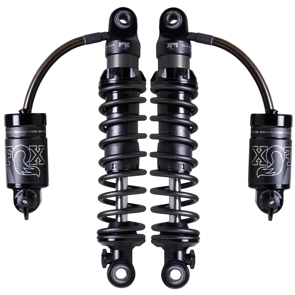 14" Shocks QS3-QSR Remonte Reservoir Heavy Duty, Black - 14+ Touring Rear Shocks Fox Factory