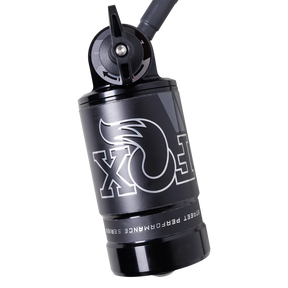 14" Shocks QS3-QSR Remonte Reservoir Heavy Duty, Black - 14+ Touring Rear Shocks Fox Factory
