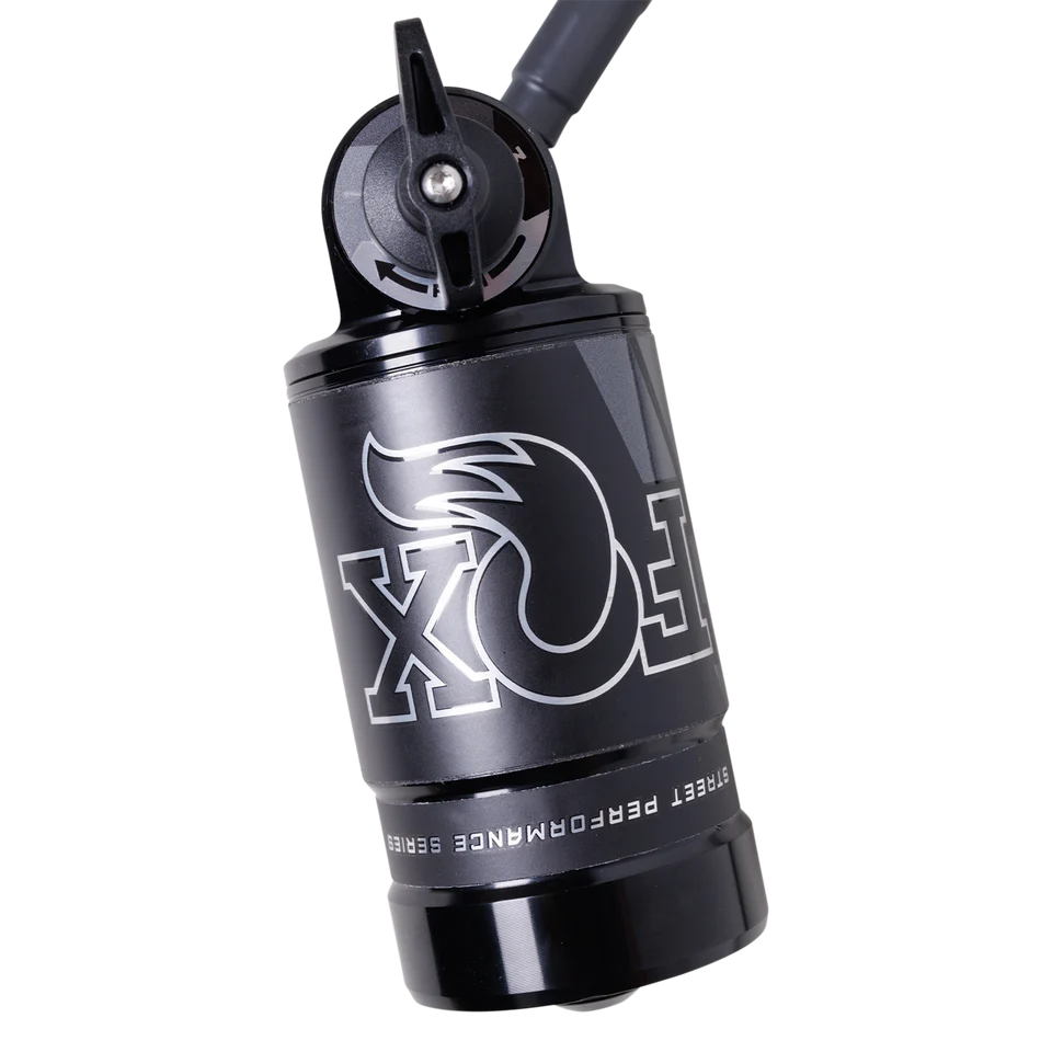 14" Shocks QS3-QSR Remonte Reservoir Heavy Duty, Black - 14+ Touring Rear Shocks Fox Factory