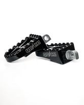 MX Foot Pegs, Black - 94 to Curent Harley Mount Foot Pegs Quick Industries