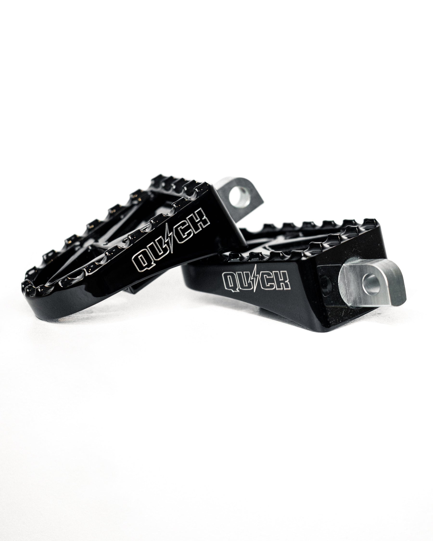 MX Foot Pegs, Black - 94 to Curent Harley Mount Foot Pegs Quick Industries