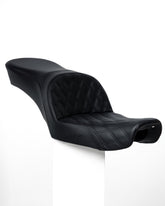 Explorer Seat, Black LS - 96-03 Dyna (Except FXDWG) Seat Saddlemen