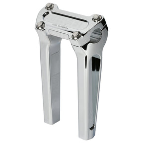 Thrashin Supply Co. 8" Straight OG Risers, Chrome Risers Thrashin Supply Co. Standard Top Clamp