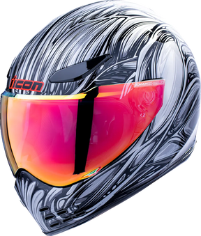 Domain Nouveau, Grey Full Face Helmet Icon