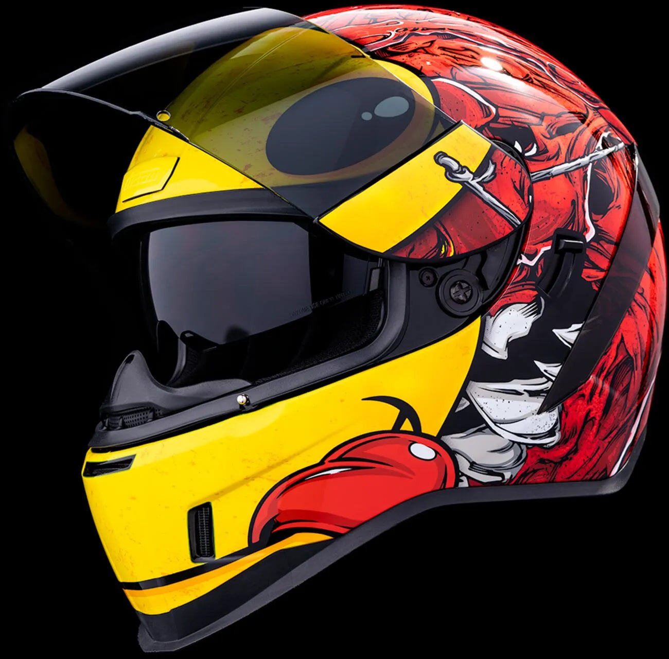 Airform Brozak, Red Full Face Helmet Icon