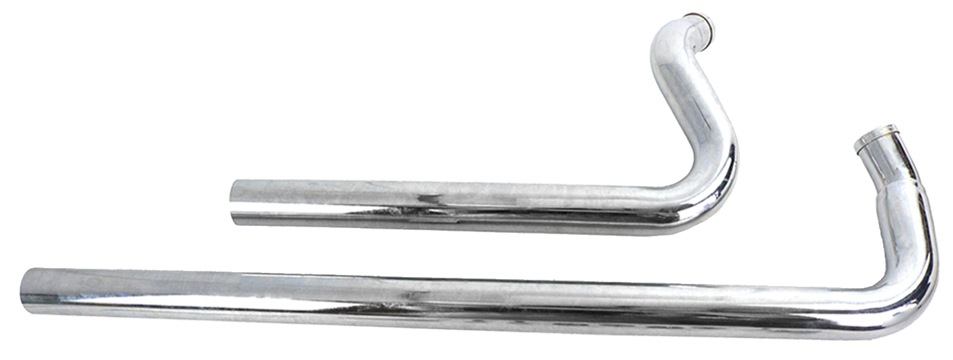 Shotgun Drag Pipes Chrome Fxst86 99 Drag Pipe V Twin Mfg Default Title