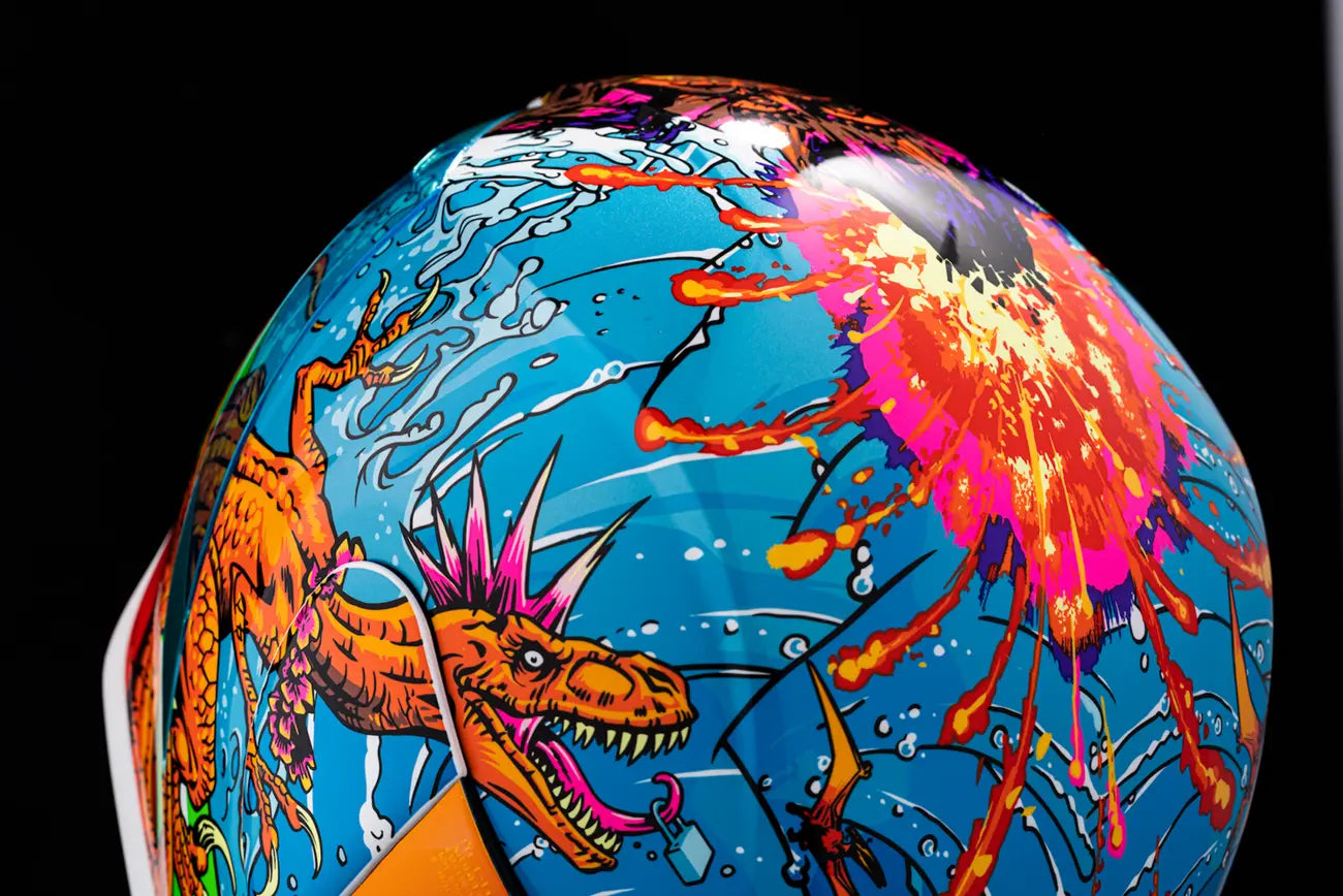 Airform Dino Fury Full Face Helmet Icon