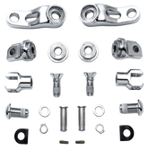 Pa Footpeg Mount Kit Chrome Xl/Fxr/Fxd Peg Supports V Twin Mfg Default Title