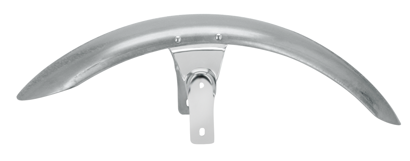 Gzp Deuce Front Fender W/Chrome Brack Front Fenders Zodiac Default Title