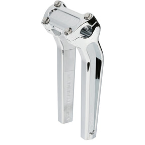 Thrashin Supply Co. 9.5" Pull Back OG Risers, Chrome Risers Thrashin Supply Co. Standard Top Clamp