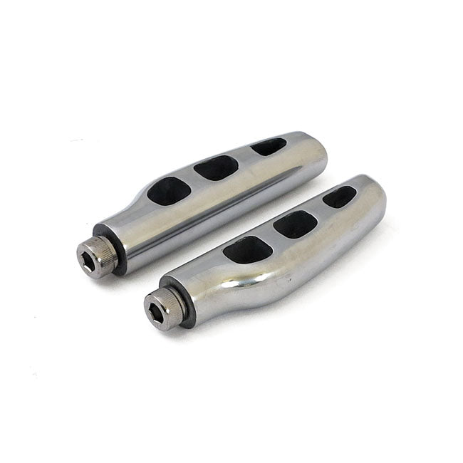 3 Hole Billet Brake/Shift Pedal Footpegs Mcs
