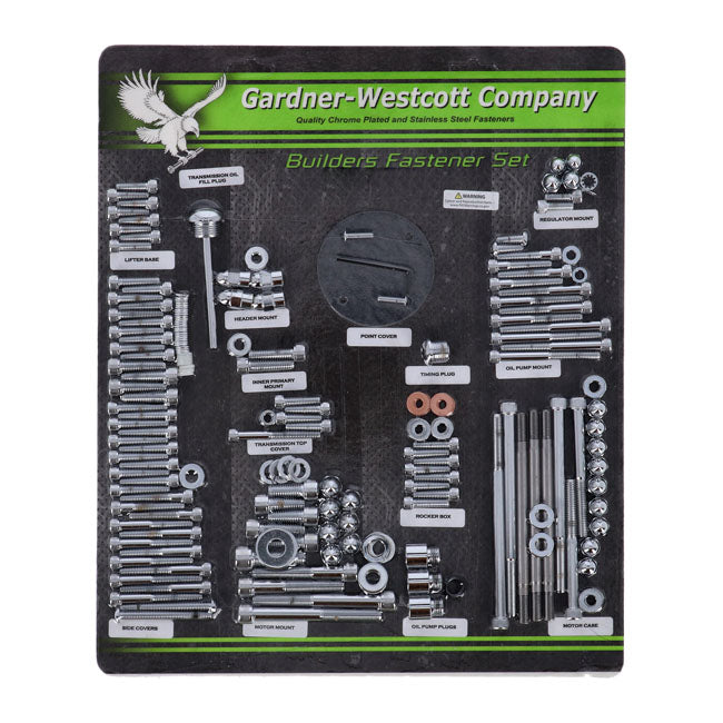 Builders Fastener Set, Allen Show Bike Kits Gardner Westcott