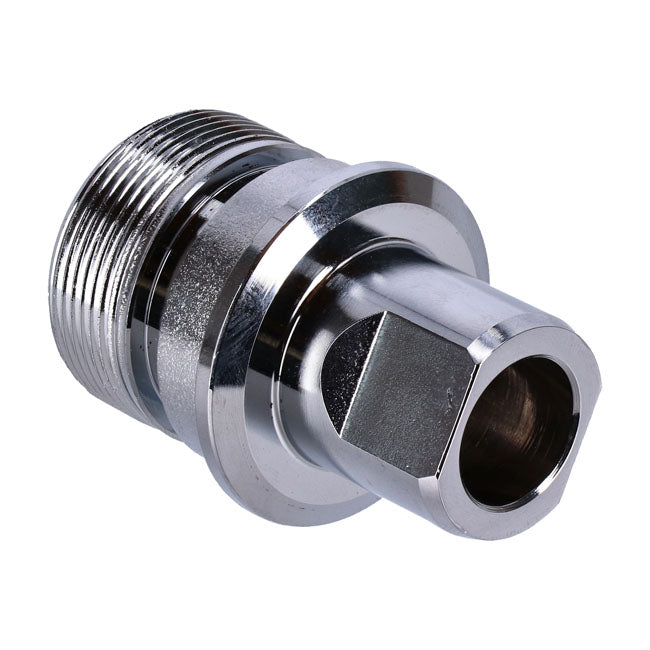 Fork tube plug. Chrome FORK TUBES MISC Mcs
