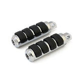 Comfort foot pegs. Small diameter. Chrome FOOTPEGS Mcs