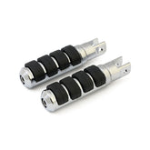 Comfort foot pegs. Small diameter. Chrome FOOTPEGS Mcs
