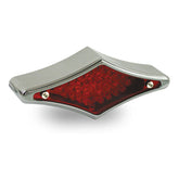 Flat Lens Diamond Led Taillight. Chrome Taillights Mcs