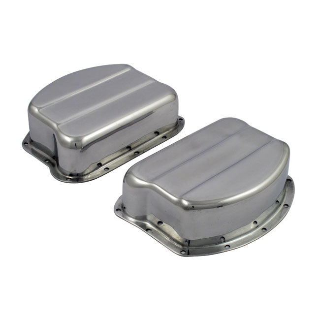 Paughco, Rocker covers. OEM style aluminum. Polished ROCKER COVERS Paughco