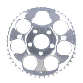 Rear Sprocket, Chrome. 49t Sprockets Rear Wheel Mcs
