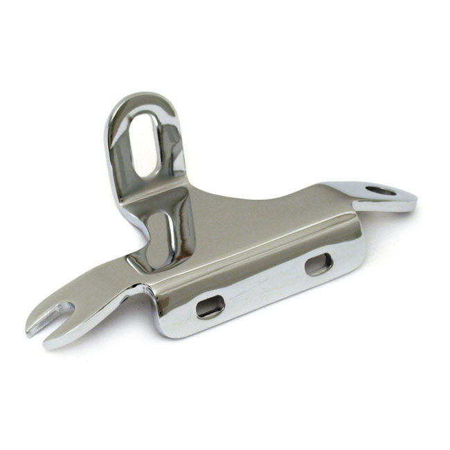 Motor Mount W/Coil Mount. No Ignition Switch Hole. Chrome Engine Mounts Mcs