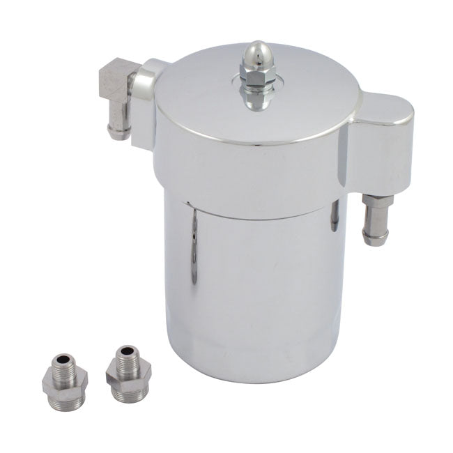 Panhead New Style Oil Filter Kit. Chrome Oil Filter Kits Mcs