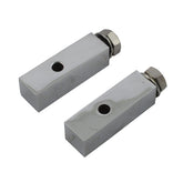 5/8" Foot Peg Extension Bar. 2" (51mm) Long Footpegs Extension Bars Mcs