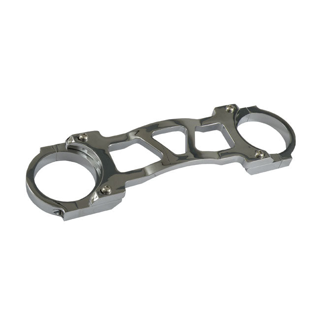 Fork Brace, 41mm. Slotted. Chrome Fork Braces Mcs