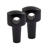 Widow Riser Set. 3" Rise. Black Risers Mcs