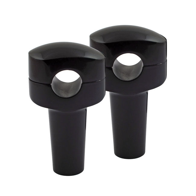 Widow Riser Set. 3" Rise. Black Risers Mcs