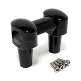 Widow Riser Set. 3" Rise. Black Risers Mcs