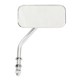 Small Rectangular Mirror. Short Stem, Chrome Mirrors Mcs